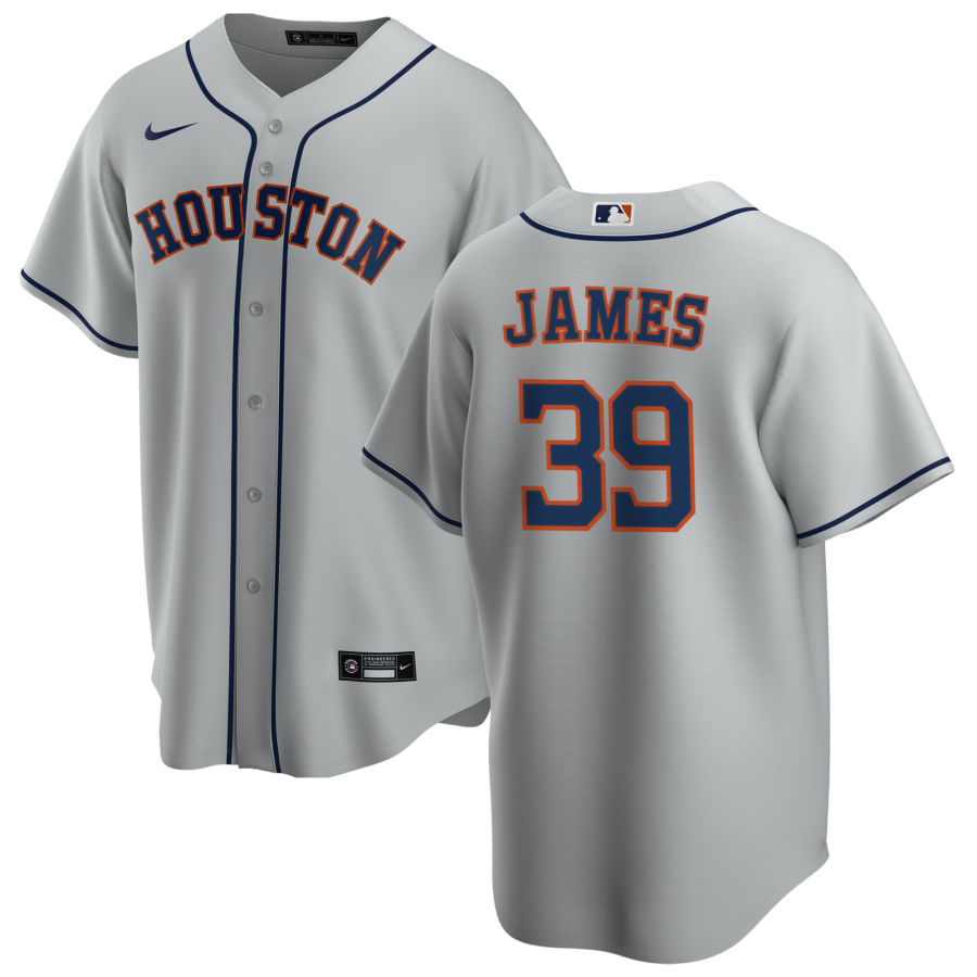 Nike Men #39 Josh James Houston Astros Baseball Jerseys Sale-Gray